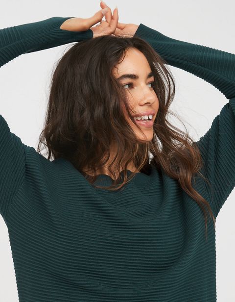 Женские свитеры Aerie OFFLINE by Aerie Home Stretch Off The Shoulder Sweater