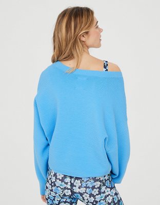 OFFLINE By Aerie Home Stretch Drop Sleeve Sweater