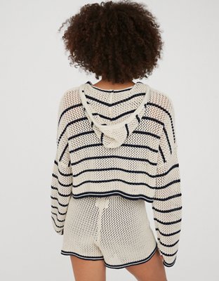 OFFLINE By Aerie Crochet Sweater