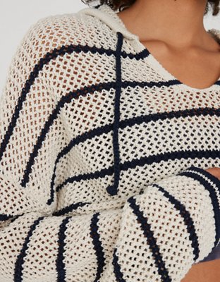 OFFLINE By Aerie Crochet Sweater