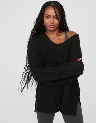 Aerie Flurry Oversized Crew Sweater