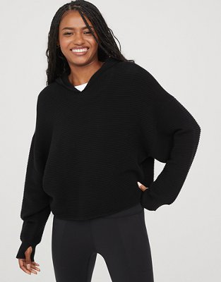 OFFLINE By Aerie Home Stretch Hooded Sweater