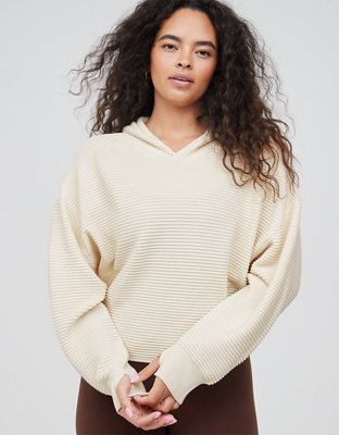 OFFLINE By Aerie Chillside Quarter Zip Sweater