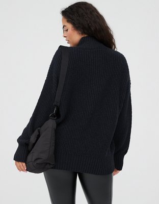 OFFLINE By Aerie Chillside Quarter Zip Sweater