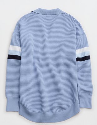 OFFLINE By Aerie Home Stretch Polo Sweater