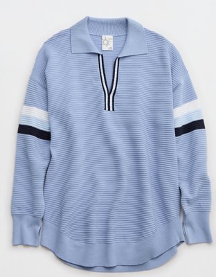Женские свитеры Aerie OFFLINE By Aerie Home Stretch Polo Sweater — фото 3