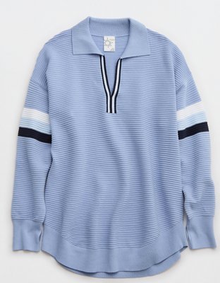 OFFLINE By Aerie Home Stretch Polo Sweater