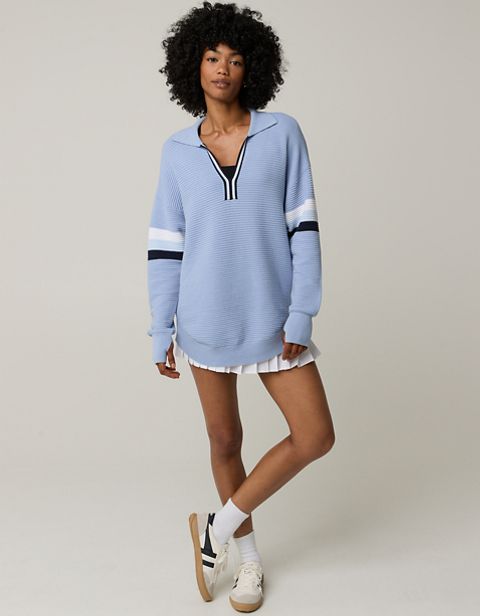 Женские свитеры Aerie OFFLINE By Aerie Home Stretch Polo Sweater