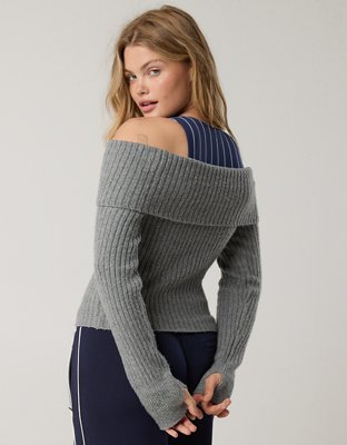 OFFLINE By Aerie Off The Shoulder Sweater