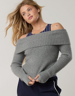 OFFLINE By Aerie Off The Shoulder Sweater