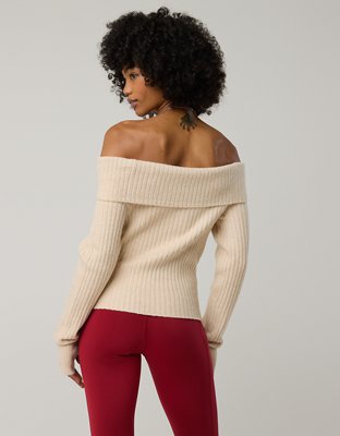 OFFLINE By Aerie Off The Shoulder Sweater