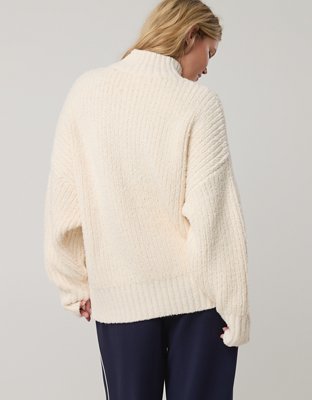 OFFLINE By Aerie Marshmallow Moves Turtleneck Sweater