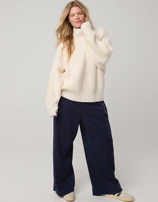 OFFLINE By Aerie Marshmallow Moves Turtleneck Sweater