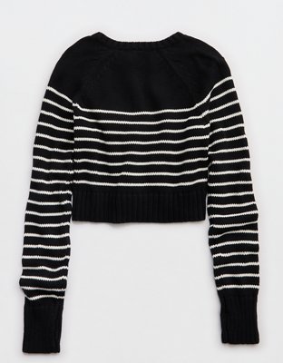 OFFLINE By Aerie Striped Cardigan Sweater
