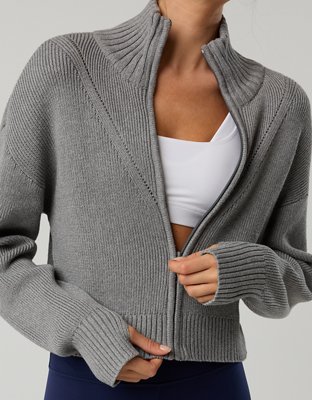 OFFLINE By Aerie Full Zip Sweater
