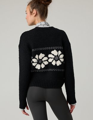 OFFLINE By Aerie Marshmallow Crewneck Sweater