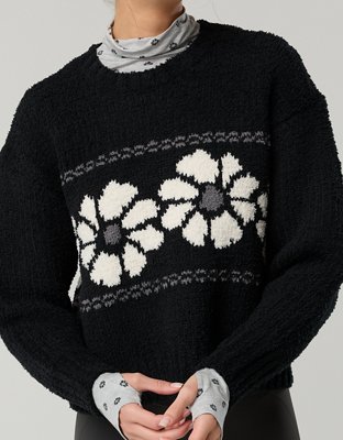 OFFLINE By Aerie Marshmallow Crewneck Sweater