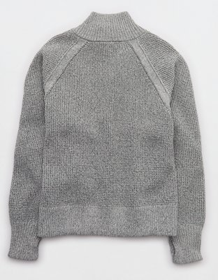 OFFLINE By Aerie Cool Down Quarter Zip Sweater