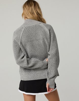 OFFLINE By Aerie Cool Down Quarter Zip Sweater