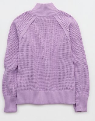 OFFLINE By Aerie Cool Down Quarter Zip Sweater