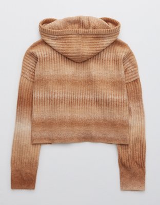 Женские худи Aerie OFFLINE By Aerie Ribbed Cropped Sweater — фото 4