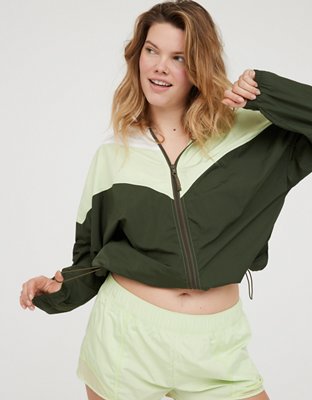 Aerie OFFLINE Nylon Colorblock Windbreaker — фото 3