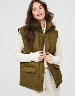 AE Oversized Puffer Vest