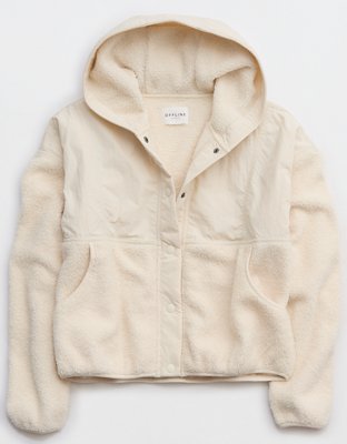 Aerie best sale fuzzy hoodie