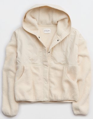 OFFLINE By Aerie Fluff Love Sherpa Jacket