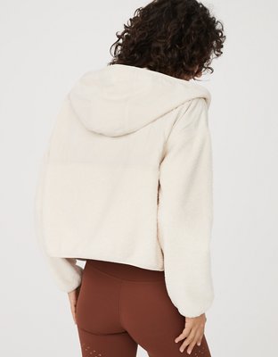 Женские куртки Aerie OFFLINE By Aerie Fluff Love Sherpa Jacket — фото 3