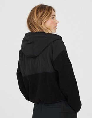 OFFLINE By Aerie Chamarra de Tela de Rizo Suave