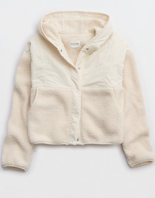 OFFLINE By Aerie Fluff Love Sherpa Jacket