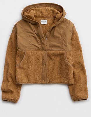 OFFLINE By Aerie Fluff Love Sherpa Jacket