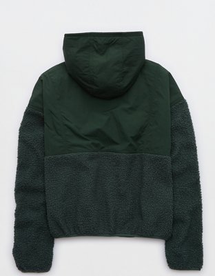 OFFLINE By Aerie Chamarra de Tela de Rizo Suave