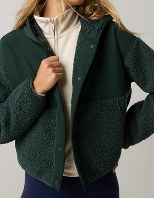 OFFLINE By Aerie Fluff Love Sherpa Jacket