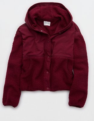 OFFLINE By Aerie Fluff Love Sherpa Jacket