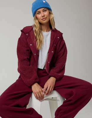 OFFLINE By Aerie Fluff Love Sherpa Jacket