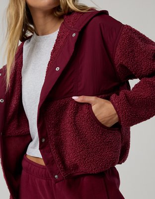 OFFLINE By Aerie Fluff Love Sherpa Jacket