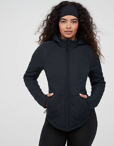 OFFLINE By Aerie Quilted Running Jacket
