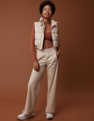 OFFLINE By Aerie Real Luxe Faux Leather Vest