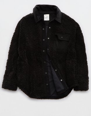 OFFLINE By Aerie Sherpa Corduroy Shacket