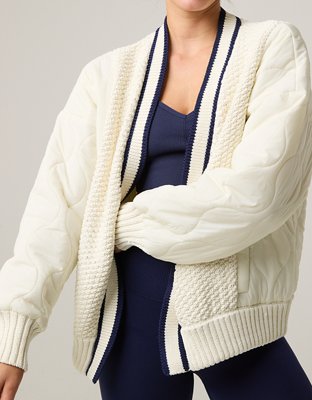 OFFLINE By Aerie Nylon Cardigan