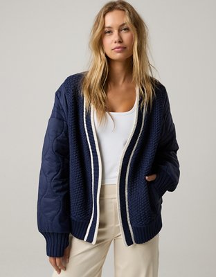 OFFLINE By Aerie Nylon Cardigan