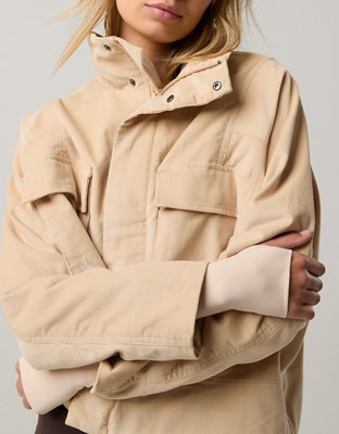 OFFLINE By Aerie Cropped Corduroy Jacket