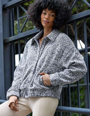 OFFLINE By Aerie Boucle Jacket