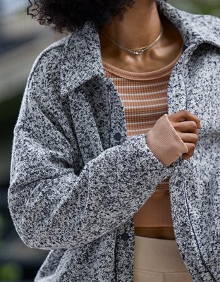 OFFLINE By Aerie Boucle Jacket