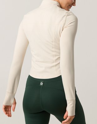 OFFLINE By Aerie The Hugger Double Zip Jacket