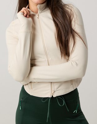 OFFLINE By Aerie The Hugger Double Zip Jacket