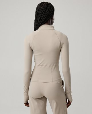 OFFLINE By Aerie Real Me Long Sleeve Mock Neck Full Zip