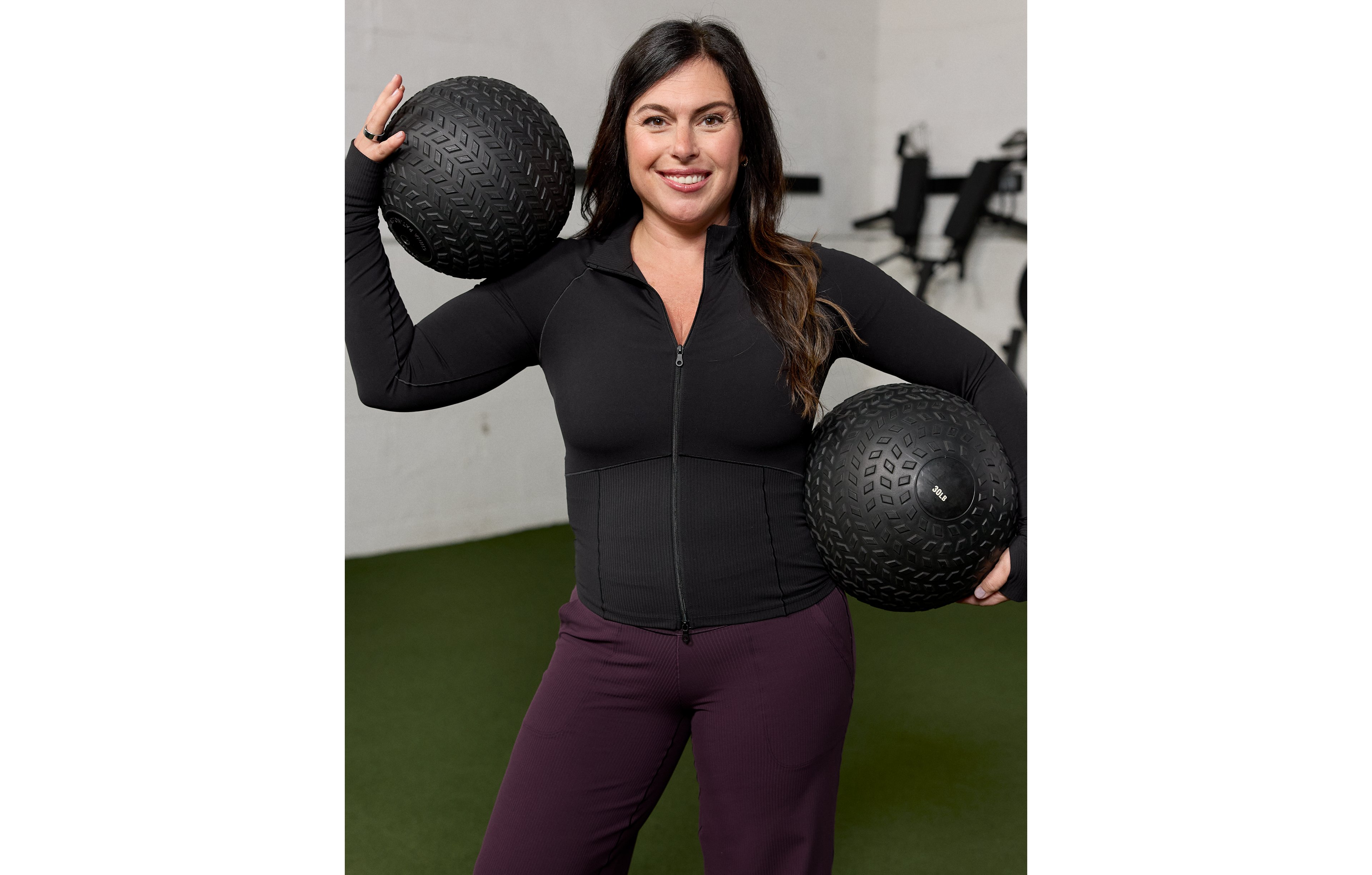 OFFLINE By Aerie Real Me Long Sleeve Mock Neck Full Zip